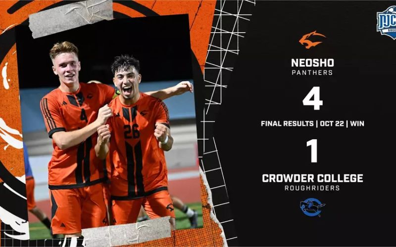 Neosho Men’s Soccer Finishes Regular Season Unbeaten