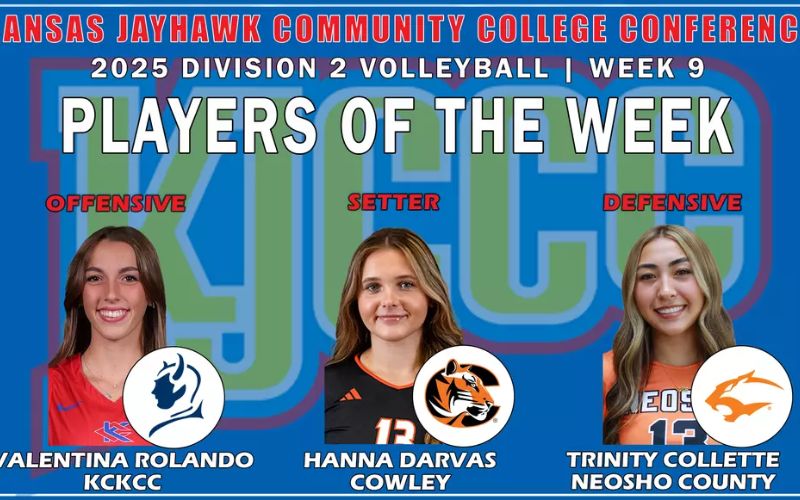 Collete Named Defensive Player of the Week