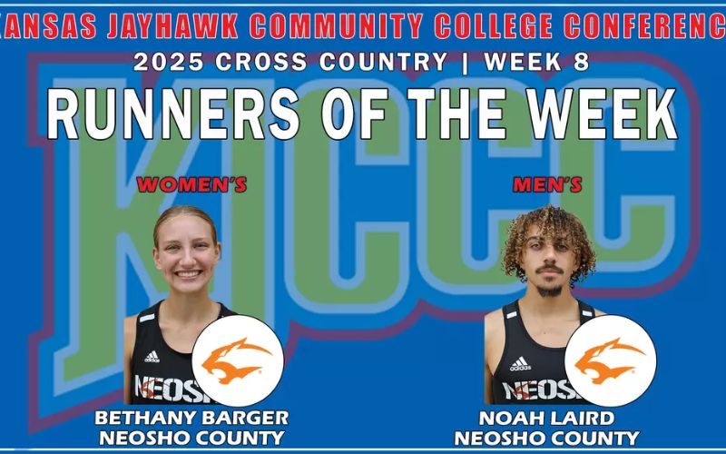 Cross Country Sweeps KJCCC Athletes of the Week