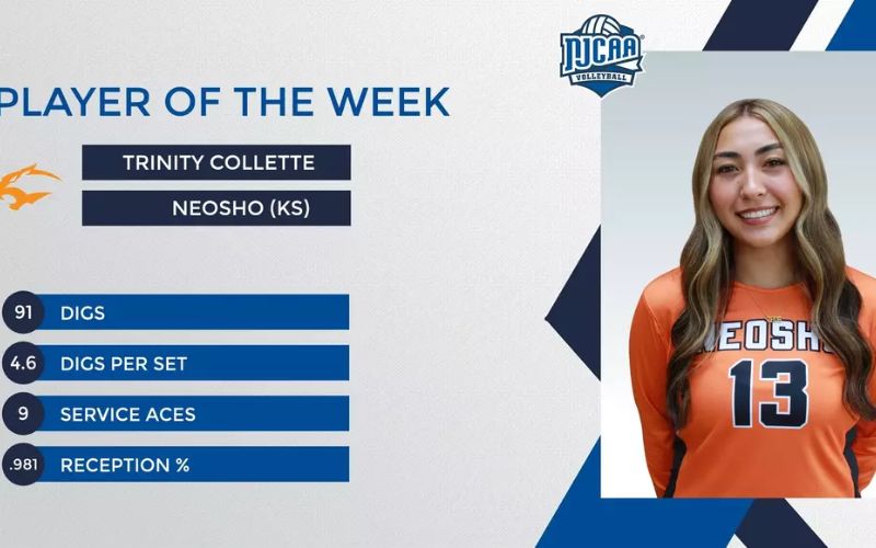 Collette National Defensive Player of The Week