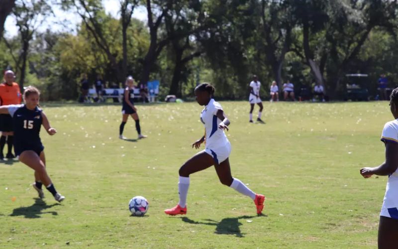 Tiger Women’s Soccer Stun Rams for First SAC Win of the Year