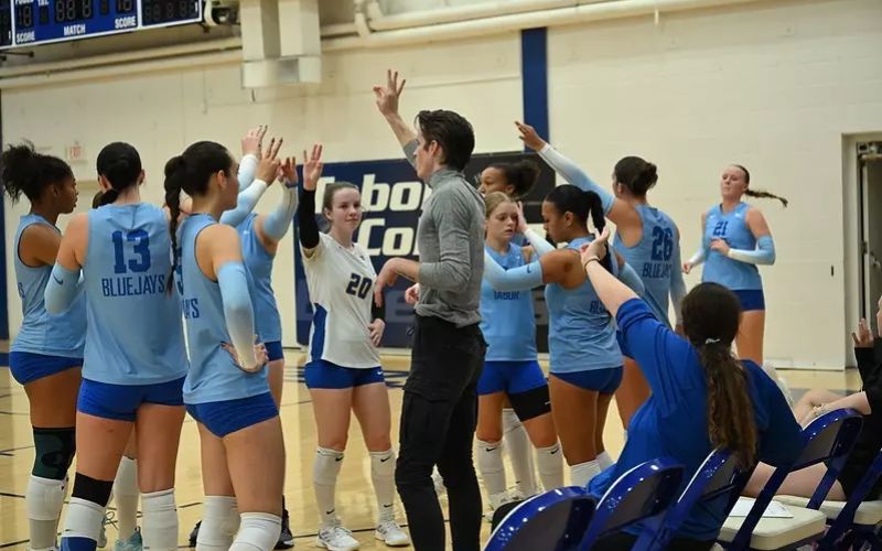 Bluejay Volleyball Falls at Oklahoma Wesleyan