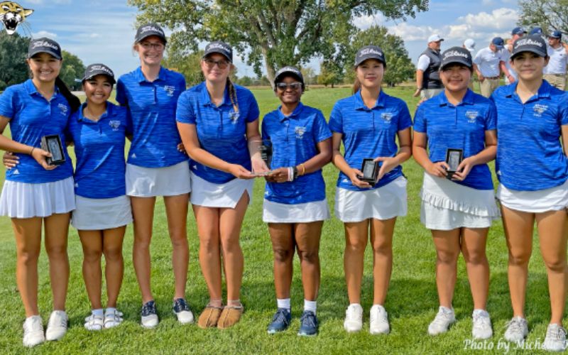 Barton women’s golf resets program records again, dominates Bethel Fall Invitational for fourth consecutive title
