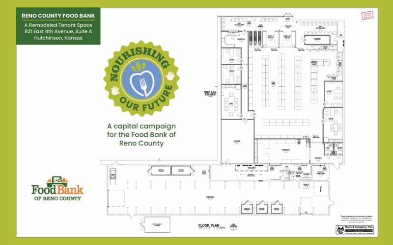 Food Bank of Reno County Raising Funds for New Building Renovation and Equipment