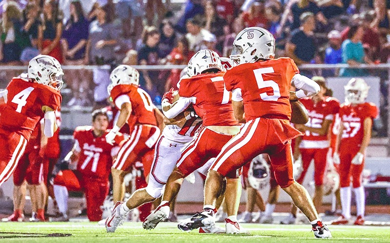 Fourth Quarter Surge Not Enough as Bullpup Football’s Season Ends to Augusta 33-20