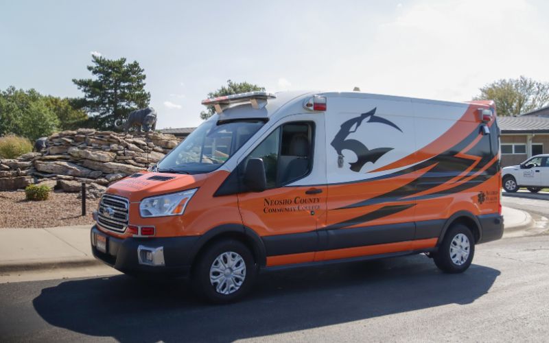 Donated Ambulance Becomes Allied Health Educational Unit at NCCC