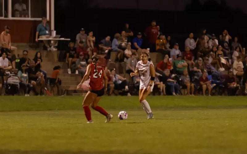 Tovar Scores Twice as Larks Women’s Soccer Beat Central Christian