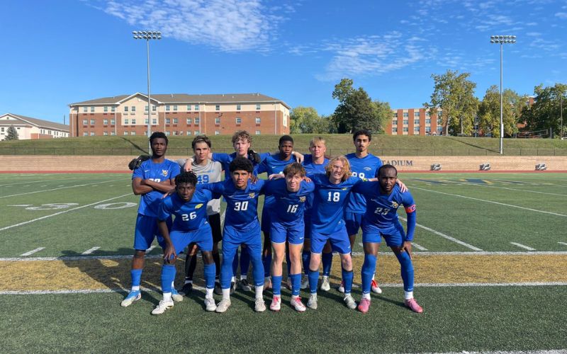 Swede Men’s Soccer Show Fight in Tough Road Match against St. Mary