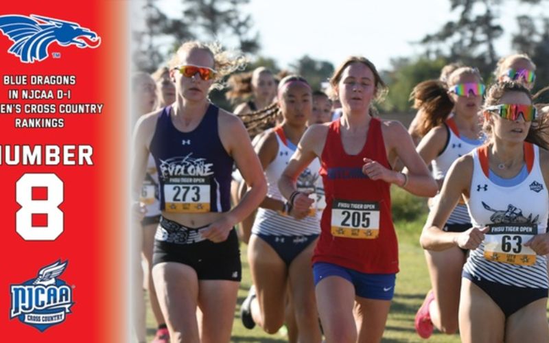 Blue Dragon Women Climb to No. 8 in USTFCCCA Rankings