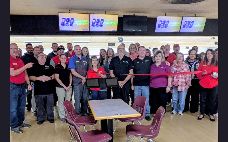 Great Bend Chamber Helps Celebrate Walnut Bowl’s Renovations with Ribbon Cutting