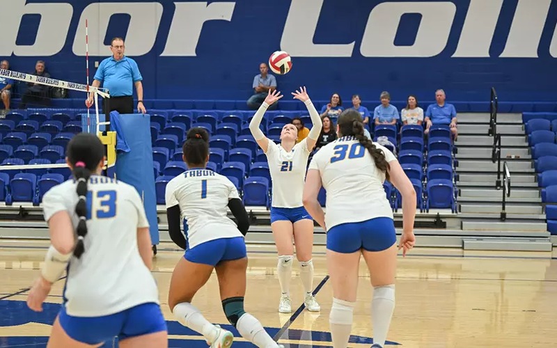 Tabor Volleyball Wins Second Straight, Taking down Avila on the Road