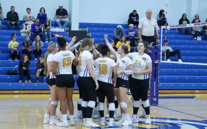 Tigers Volleyball Season Ends with Losses to College of the Ozarks and John Brown
