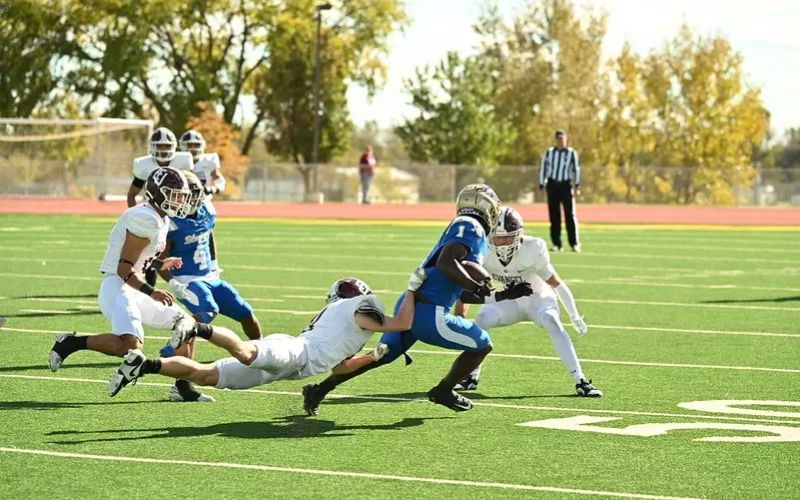Bluejay Football ends season on a high note, Soaring past Eagles