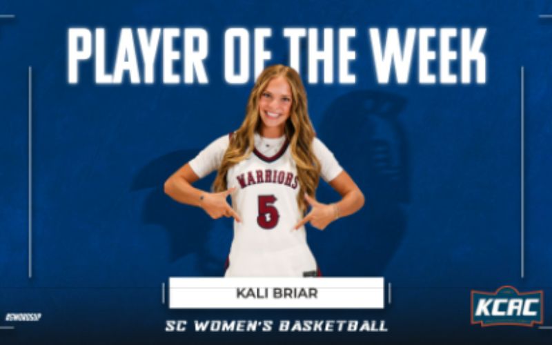 Briar earns KCAC Offensive Player of the Week