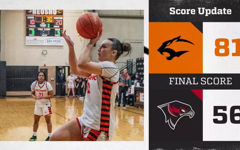 Neosho Panthers Women’s Basketball Dominate in 81-58 Road Win at Southeastern Iowa