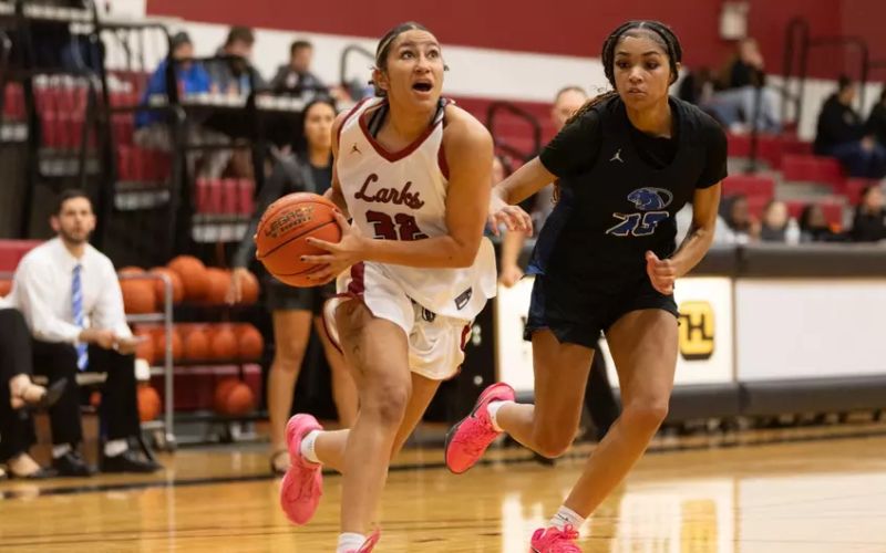 Southwestern Pulls Away in Third Quarter as Larks Women’s Basketball Fall 81–63