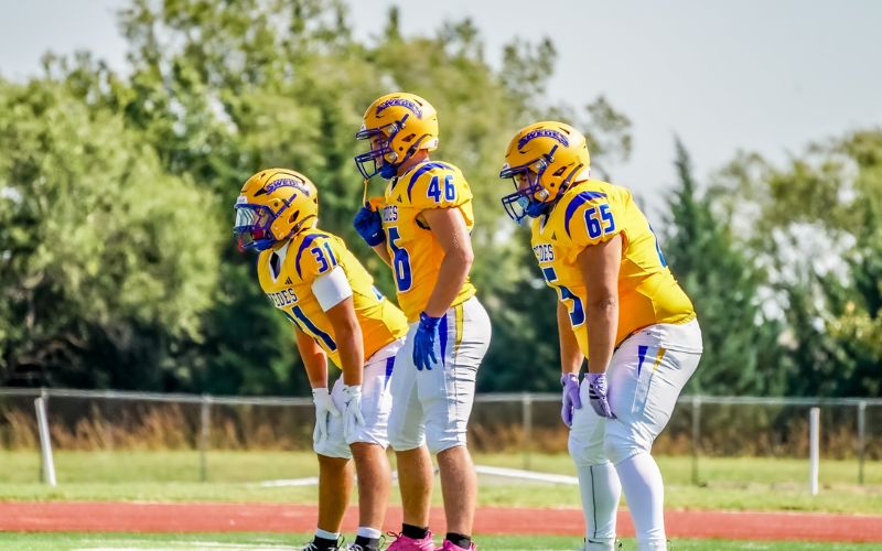 Eddens Houses a 67-yard Punt Return, Swedes Football Falls in Home Finale