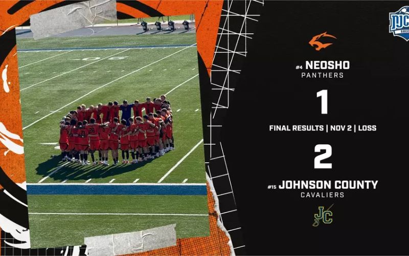 Neosho Men’s Soccer Falls in Region Title Game