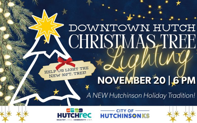 Hutch Rec, City of Hutchinson to Host Community Tree Lighting Ceremony on Nov. 20