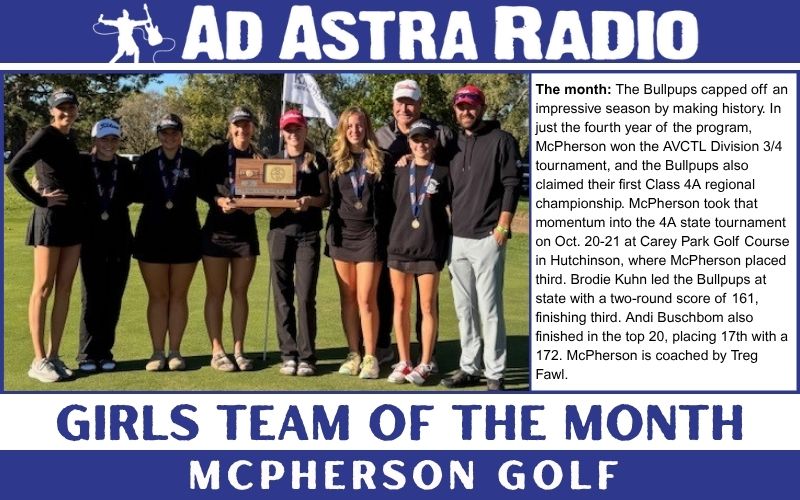 Ad Astra Radio Girls Team of the Month: McPherson Girls Golf