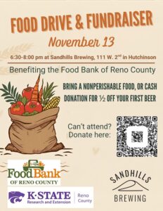 Warm Graphic for Community Food Drive Event (Real Estate Flyer)