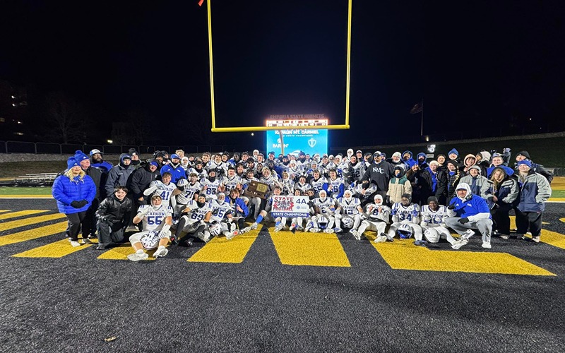 Kapaun Mount Carmel Wins First State Football Title in 37 Years