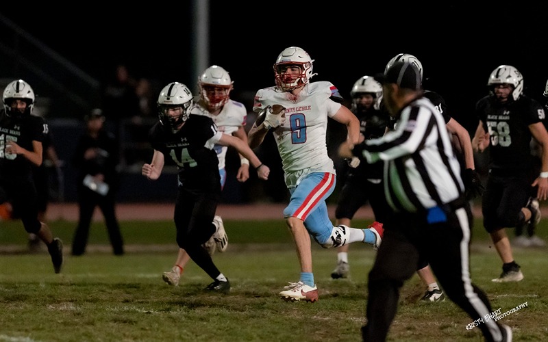 Hutchinson Trinity, Sterling Football Players Dominate Class 1A District VII Team