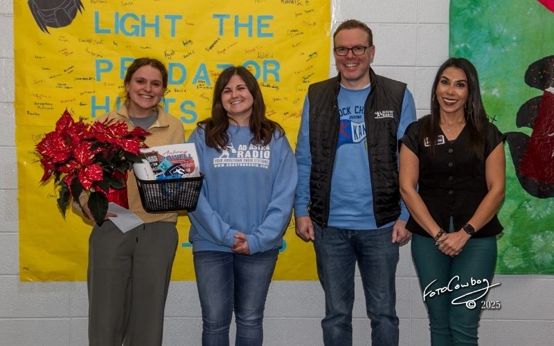 Ad Astra Radio’s December Classroom Hero Aubrey Powell, Presented by Heartland Credit Union