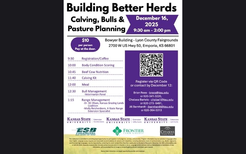 Local Calving School Offered to Assist Area Beef Producers