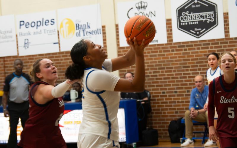 Black-Harmon Sets Rebounding Record as Swede Women Roll Past McPherson