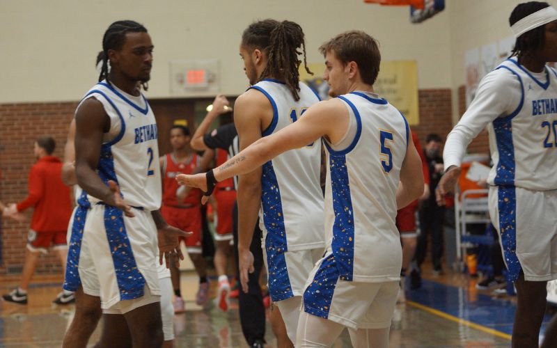 Bethany Men Battle Back but Falls Short at Home