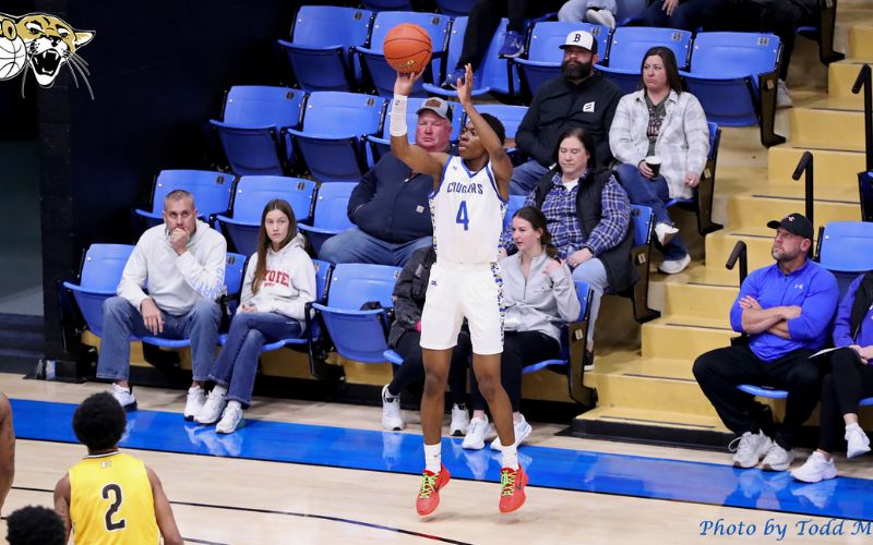 20th ranked Cougar Men outgunned 111-95 by Garden City