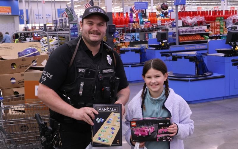 GBPD Connects Community with Holidays Outreach Events