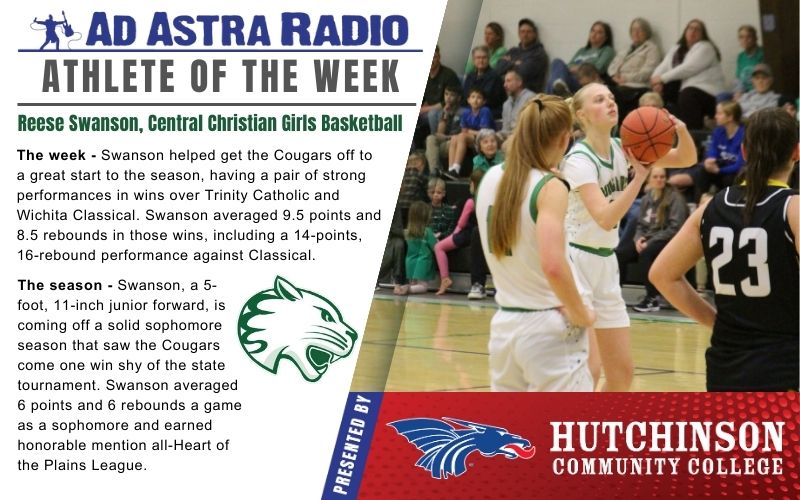 Athlete of the Week: Reese Swanson, Central Christian Girls Basketball