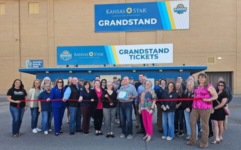 Kansas Star Casino Grandstand Ribbon Cutting
