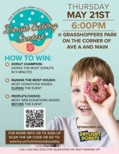 Donut Eating Contest Hutchinson Salvation Army