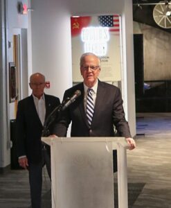 Senator Moran Gives Remarks at Cosmosphere