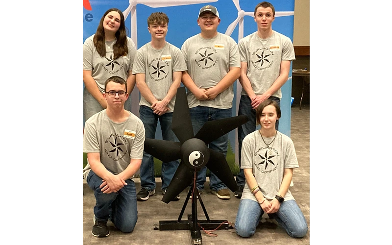 “Burlington Wind Company-Yin Yangs” (Burlington High School USD 244)