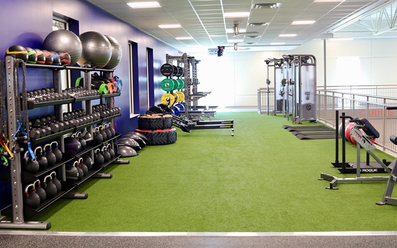 Hutchinson YMCA Exercise Turf