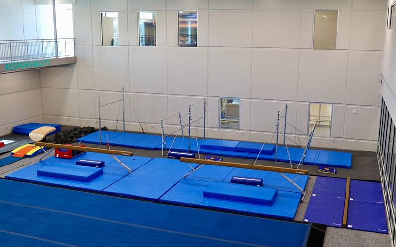 Hutchinson YMCA Gymnastics Beams